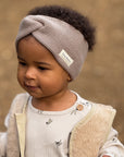 Organic Knit Headband - Caramel