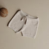 Organic Summer Knit Shorts - Sand