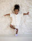 Organic Muslin Shorts - Sand