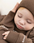 Family Sweatshirt - Chocolate Brown - The Cosy Club
