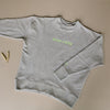 Family Sweatshirt - Dad - Grey Melange