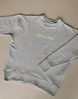 Family Sweatshirt - Mum - Grey Melange
