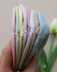 Organic Thin Knit Beanie - Candy Pink