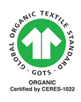 Organic Footless Tights - Cream Blend Checked