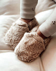 Organic Teddy Shoes - Cream - SALE