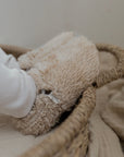 Organic Teddy Shoes - Cream - SALE