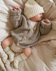 Organic Knit Cardigan - Caramel - SALE