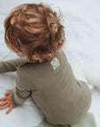 Organic Slim Longsleeve - Khaki - SALE