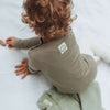 Organic Slim Longsleeve - Khaki - SALE