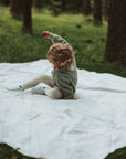 Organic Knit Cardigan - Seagrass - SALE