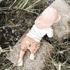 Organic Terry Shorts - Dusty Rose