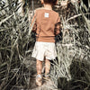 Organic Slim Longsleeve - Walnut - S A L E