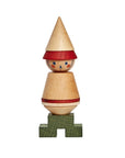 Natural Wooden Toy Stick - Red