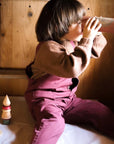 Natural Wooden Toy Stick - Red