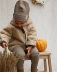 Organic Teddy Jacket - Cream - SALE