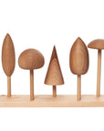 Natural Wooden Stacking Toy - Tree Crowns