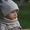 Organic Rib Beanie - Wildflowers