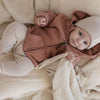 Organic Fleece Jacket - Dusty Rose Melange