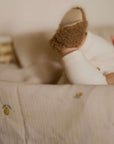 Organic Muslin Swaddle - Pure Lemon - 120x120cm - SALE