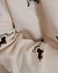 GOTS Organic Family Sweatshirt - Puppy Love