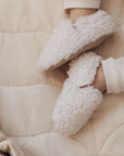 Vegan Shoes - Isii_bla X Cosy Roots - Teddy Shoes - Milk 