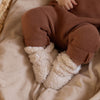 Teddy Booties - Milk