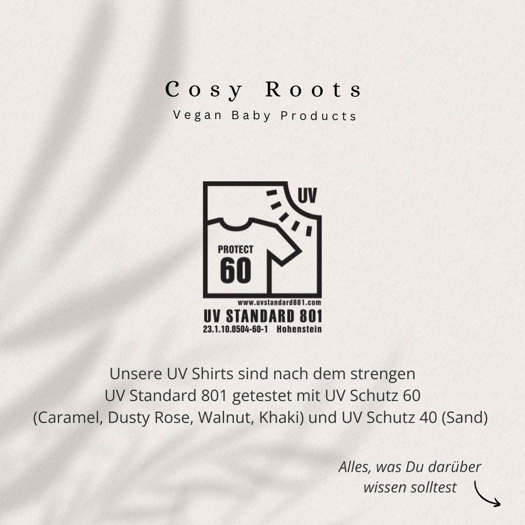 Sustainable UV Shirt - Khaki (UV STANDARD 801)