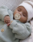 Organic Knit Cardigan - Seagrass - SALE