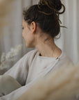 Organic Knit Pulli - MUM - Sand - REGULAR FIT