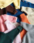 GOTS Organic Mum Knit Pulli - Forest Green