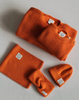 GOTS Organic Mum Knit Pulli - Pumpkin Orange