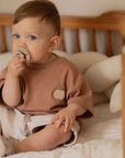 Organic Oversize Shirt - Walnut Apple - SALE