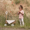Organic Oversize Shirt - Dusty Rose Flower - SALE