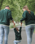 Family Sweatshirt - Vintage Green - SALE