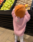 GOTS Organic Oversize Knit Pulli - Candy Pink