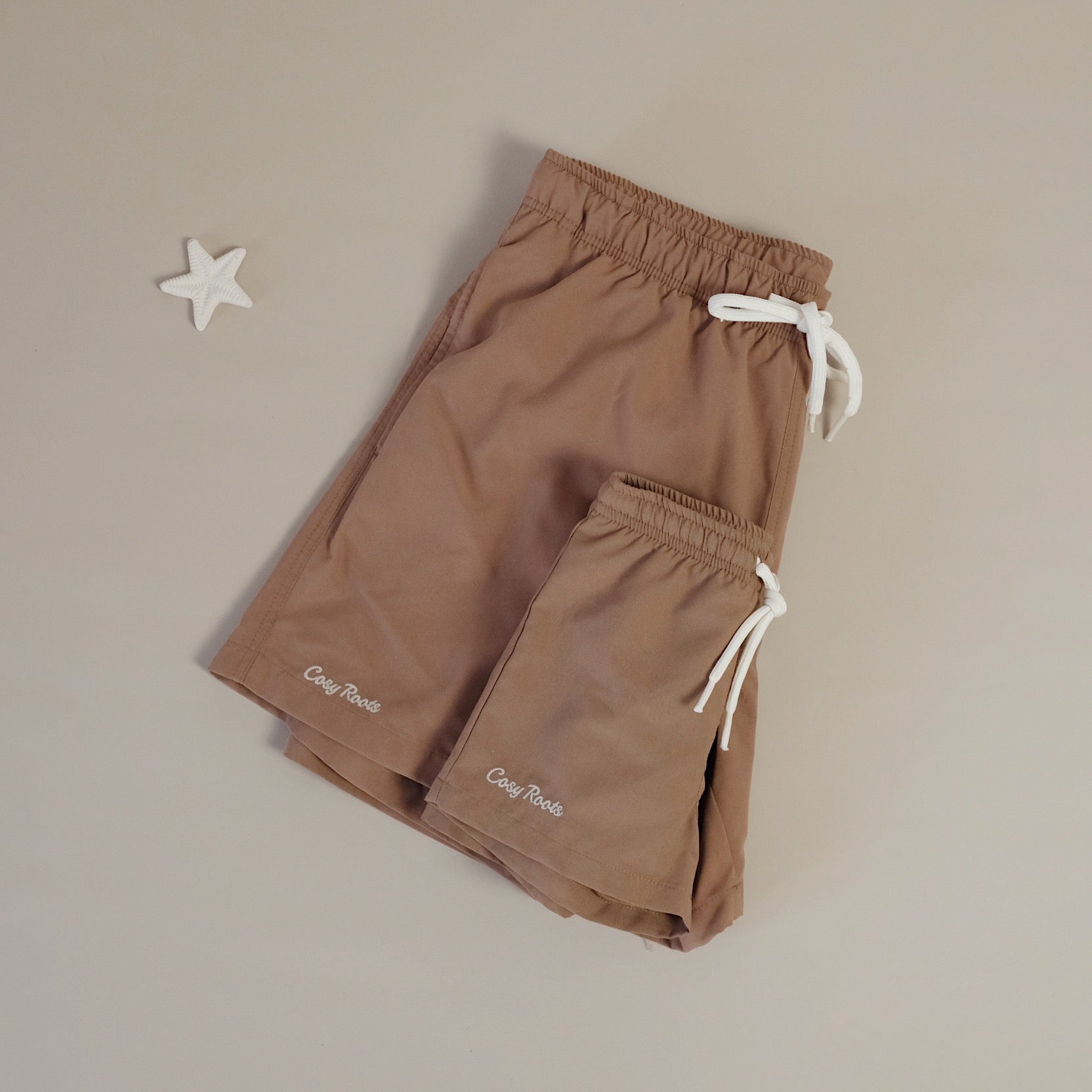 Sustainable Swimshort - Walnut