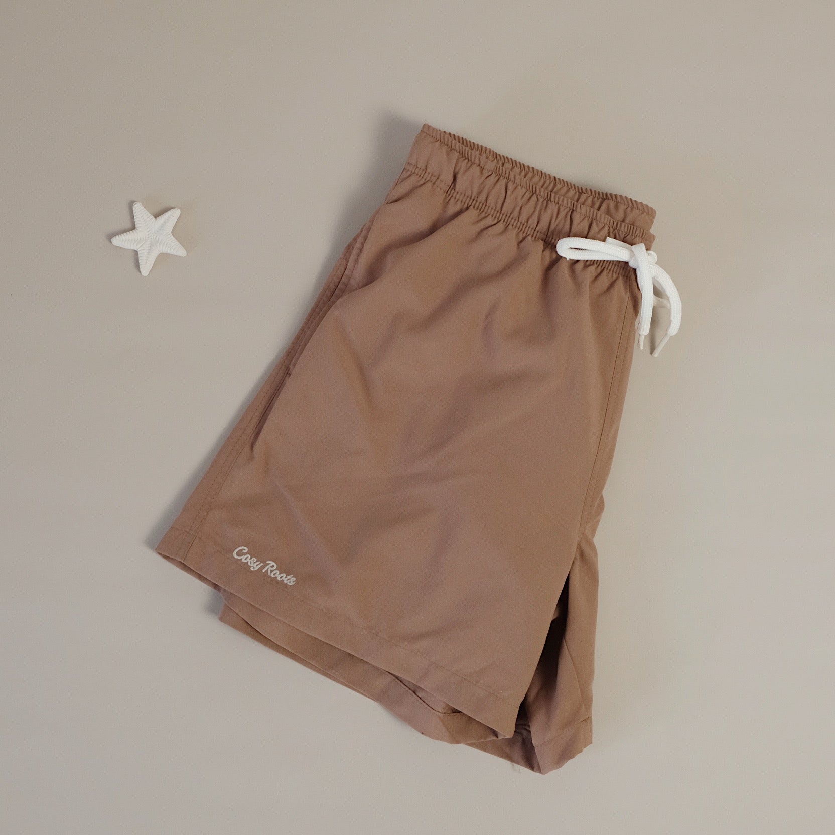 Sustainable DAD Swimshort - Walnut