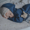 Organic Fleece Overall - Blue Melange - SALE
