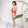 Sustainable MUM Bathing Suit - Red