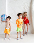 Sustainable Swimshort - Bright Orange