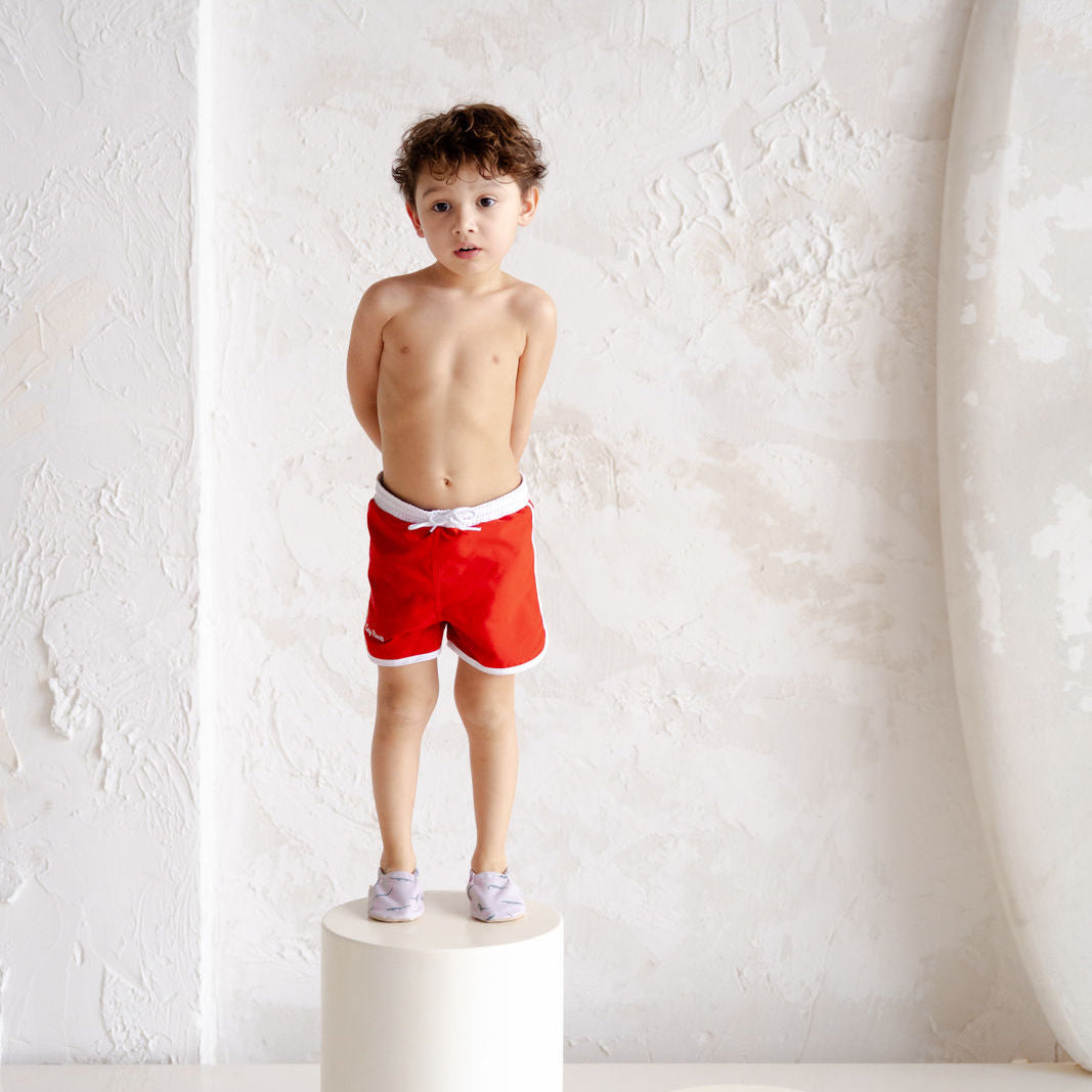 Sustainable Swimshort - Red