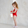 Sustainable Bathing Suit - Red