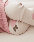 Organic Rib Leggings - Little Grapefruits