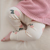 Organic Rib Leggings - Little Grapefruits