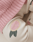 Organic Rib Leggings - Little Grapefruits