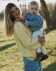 Organic MUM Knit Pulli - Lemon Tonic - Limited Edition!
