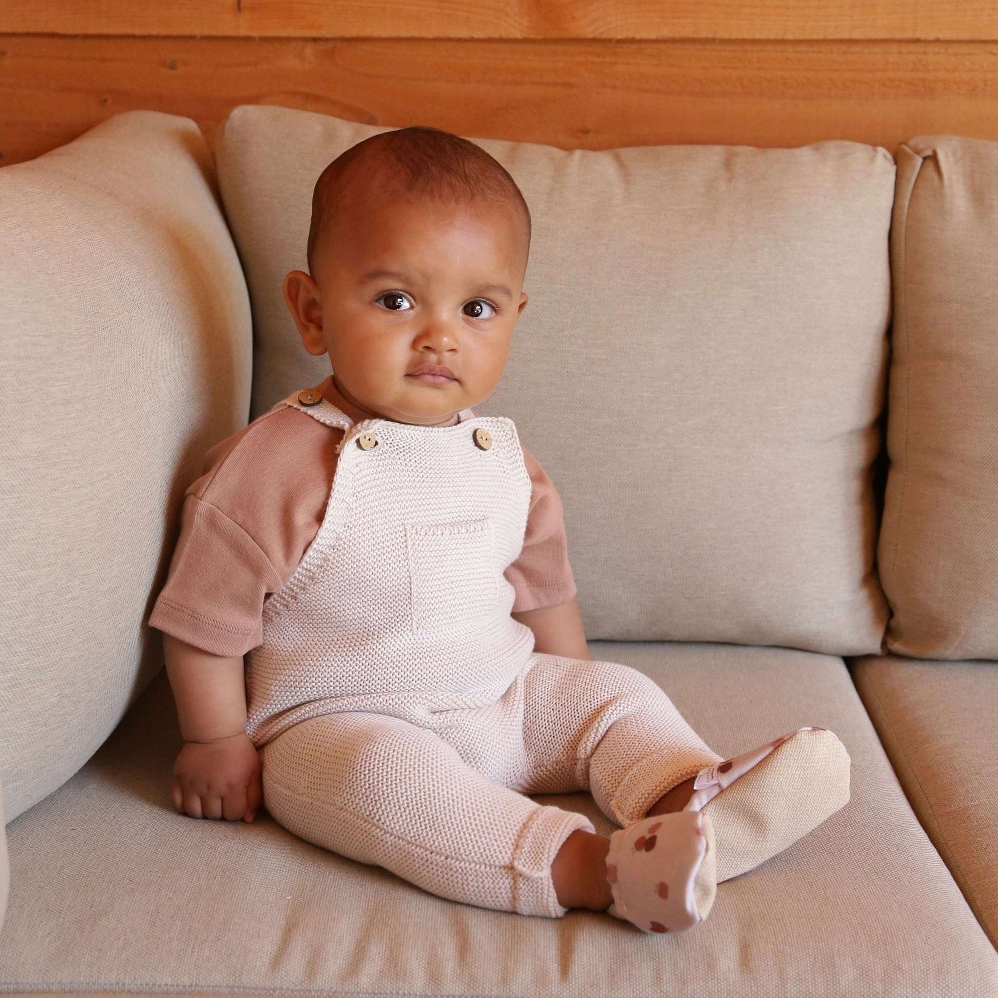 Organic Oversize Shirt - Walnut Apple - SALE