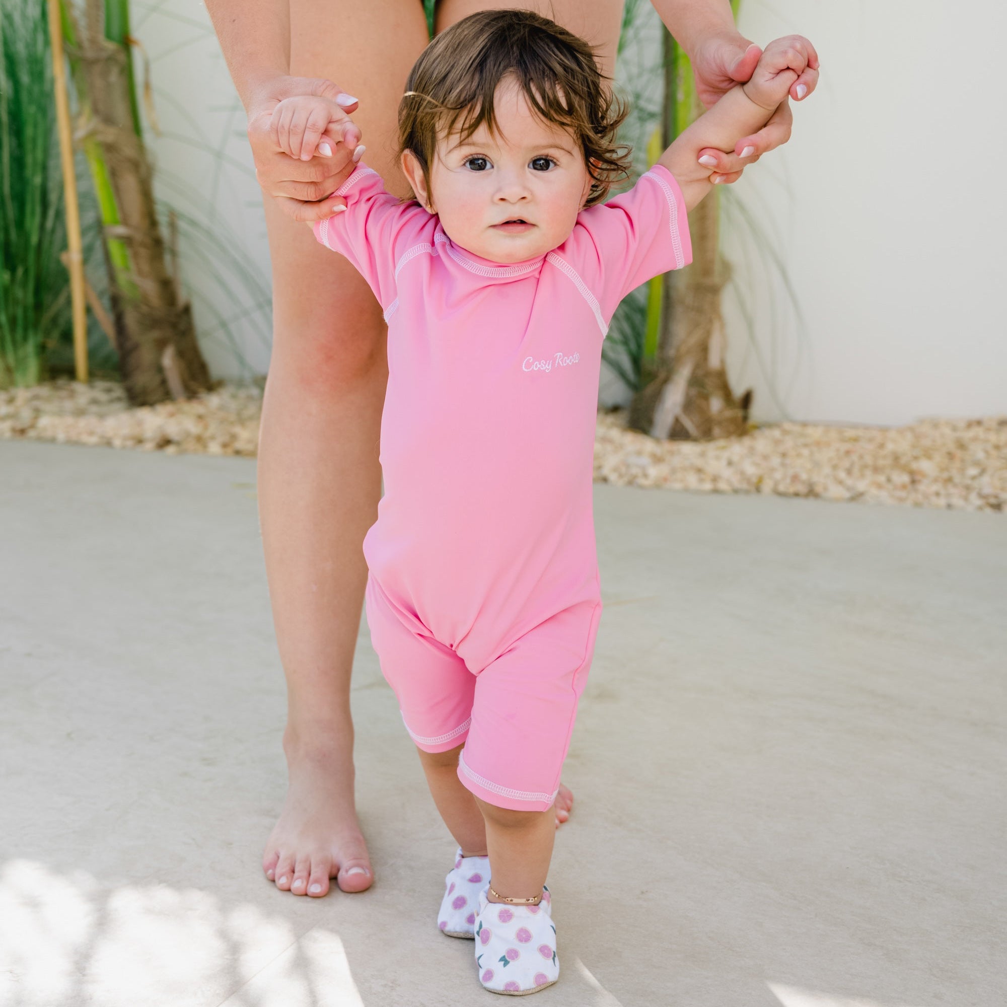 UV Romper - Pink (UV STANDARD 801)