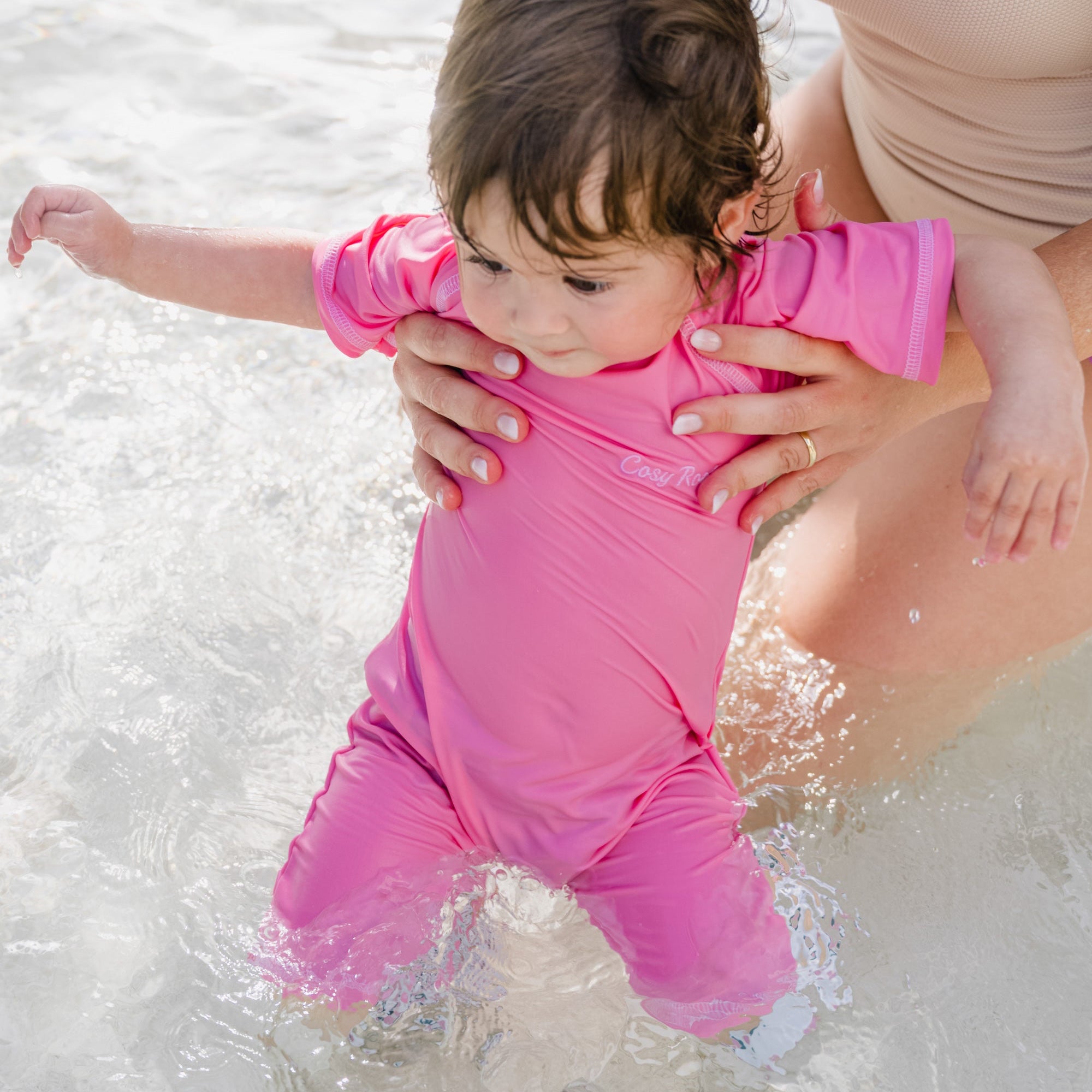 UV Romper - Pink (UV STANDARD 801)