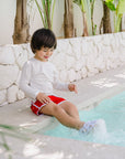 Sustainable Swimshort - Red
